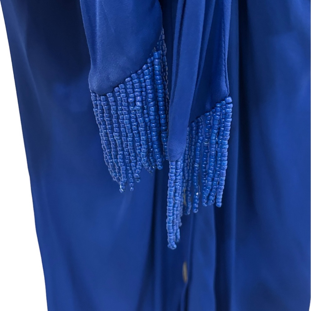 Farm Rio Long Sleeve Beaded Waist Belt Shirtdress
Blue XXS - Picture 7 of 7